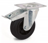 Swivel castor, rubber and nylon wheel - Ø150