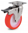  Swivel castor, nylon and polyurethane wheel - Ø50