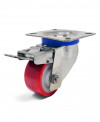 Swivel castor, nylon and polyurethane wheel - Ø60