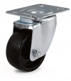 Swivel castor, phenolic asbestos wheel - Ø125