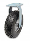 Fixed castor, Pneumatic Wheel - Ø260 (3.00-4)