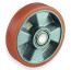 Aluminum  polyurethane wheel-428080LC.jpg