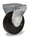 Roue fixe Ø60 nylon noir