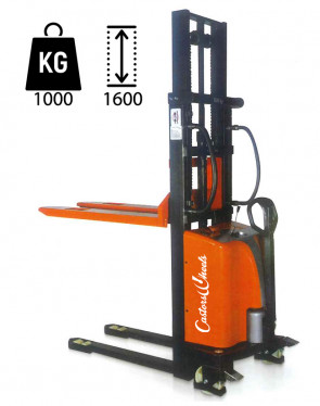 CWS16 Sollevatore Elettrico a spinta manuale con portata 1000Kg - alzata 1600mm